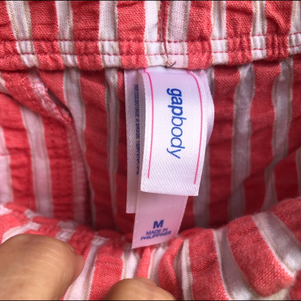 Gap Body Seersucker Capri Pants - Picture 4 of 5